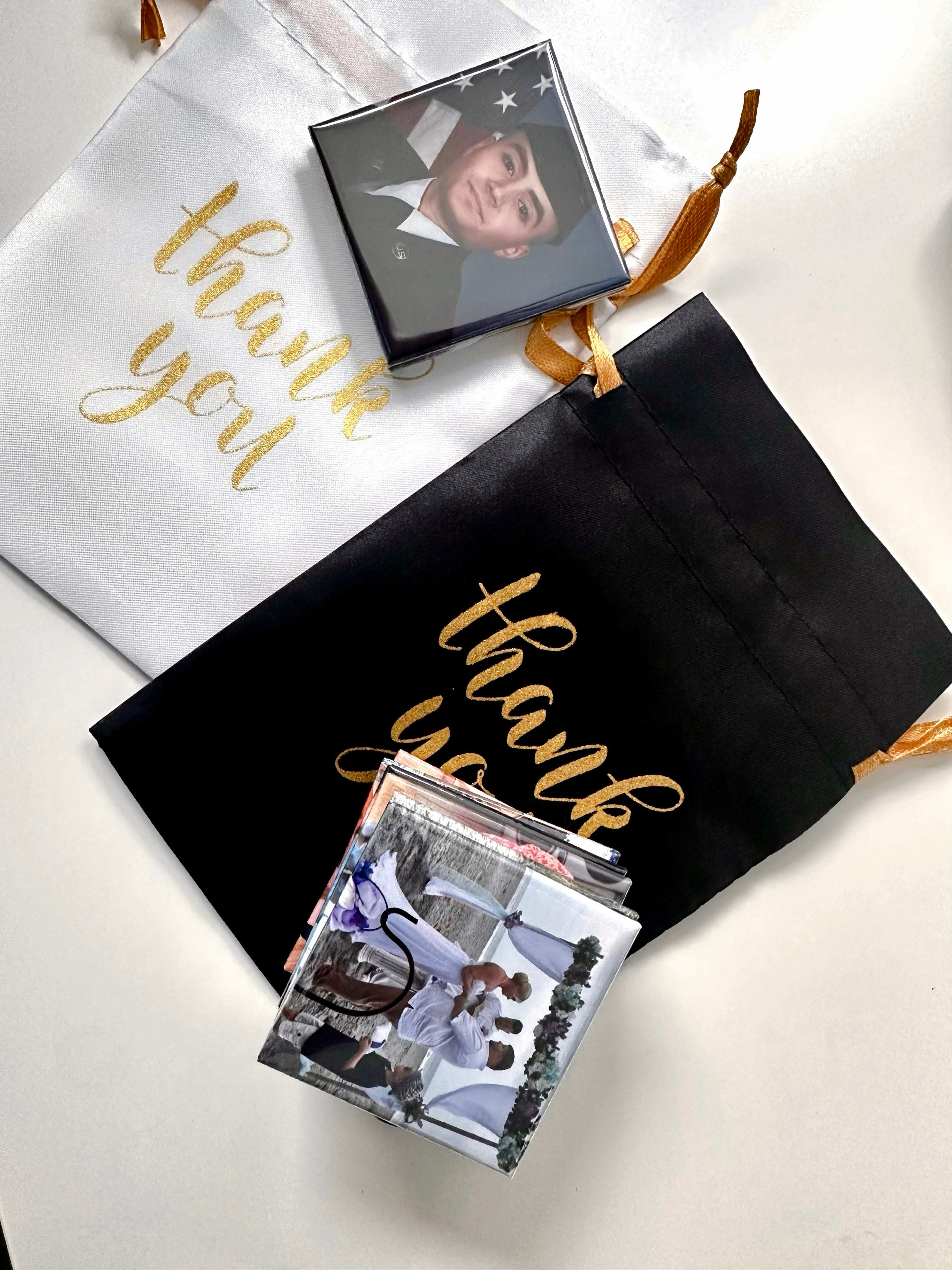 9 count 2"x 2" Custom Photograph Magnets