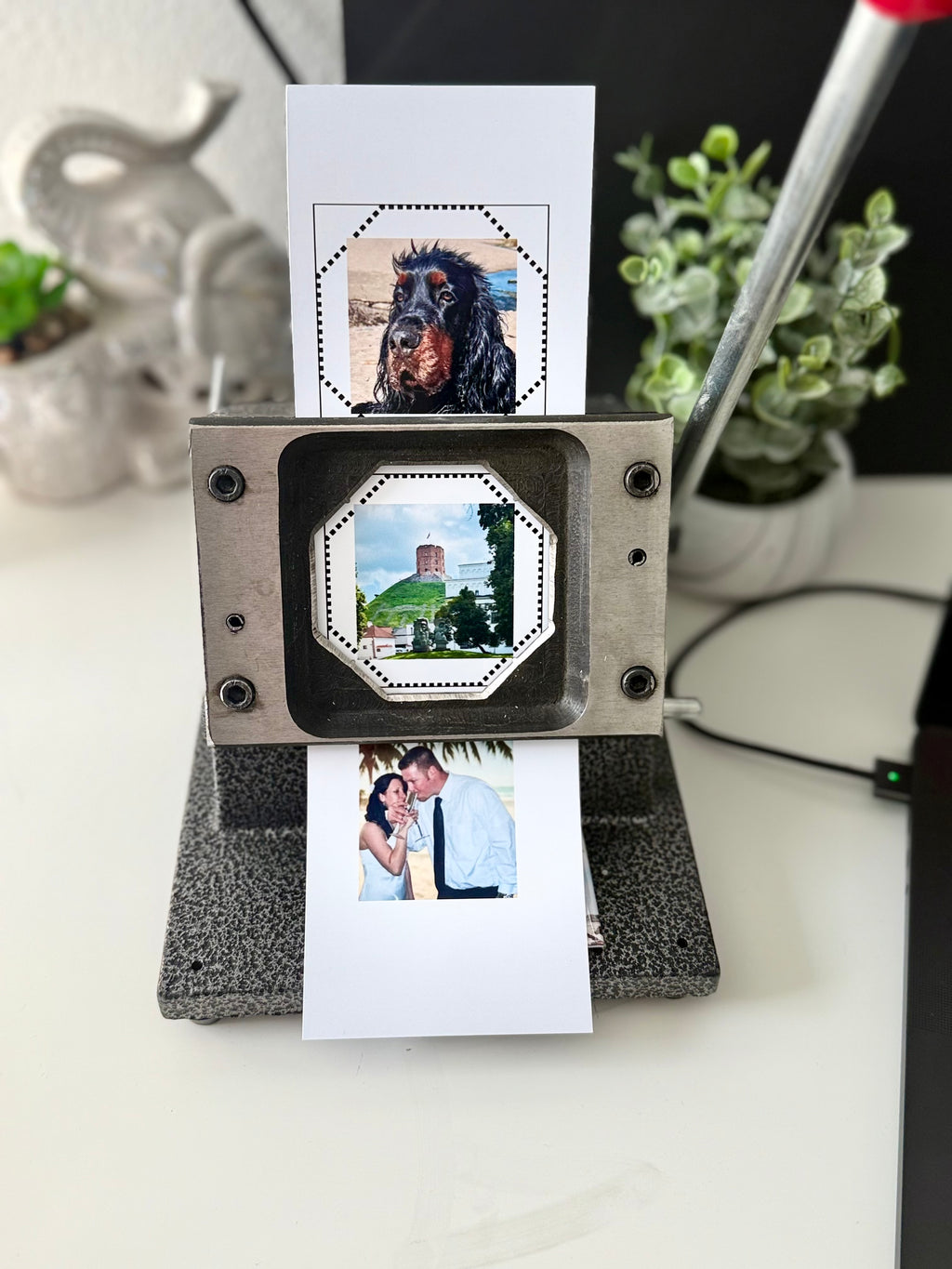 9 count 2"x 2" Custom Photograph Magnets